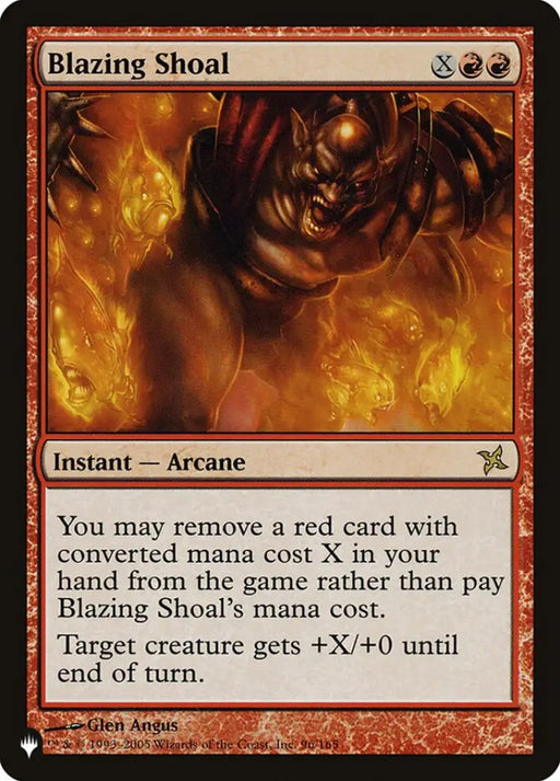 Blazing Shoal [The List] - MTG Single