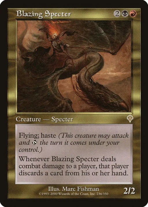 Blazing Specter [Invasion] - MTG Single