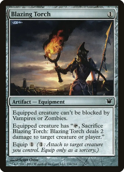 Blazing Torch [Innistrad] - MTG Single