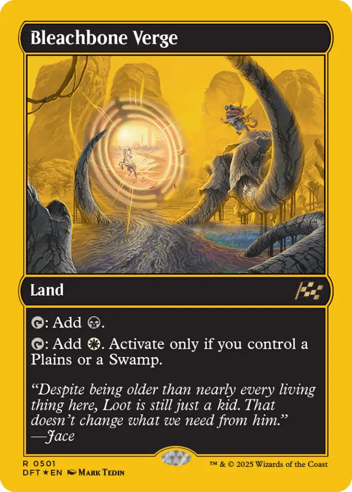 Bleachbone Verge (First-Place Foil) [Aetherdrift] - MTG Single