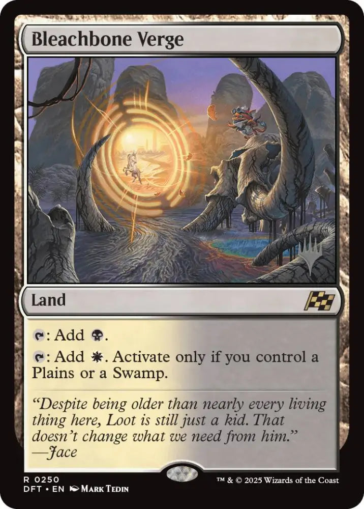 Bleachbone Verge (Promo Pack) [Aetherdrift Promos] - MTG Single