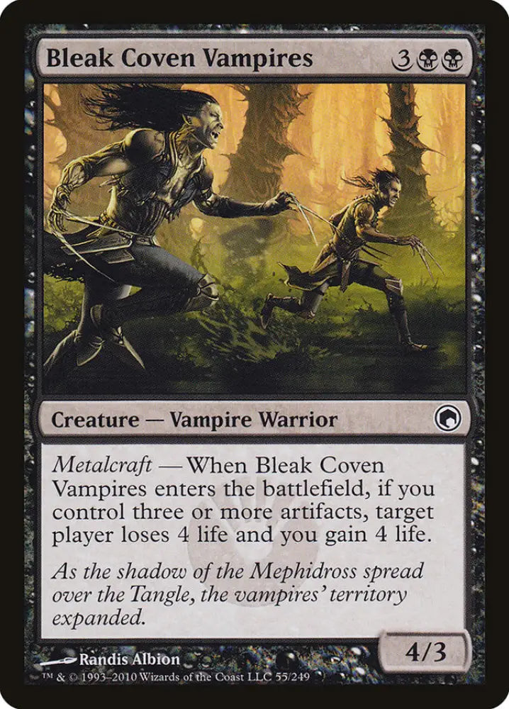 Bleak Coven Vampires [Scars of Mirrodin] - MTG Single