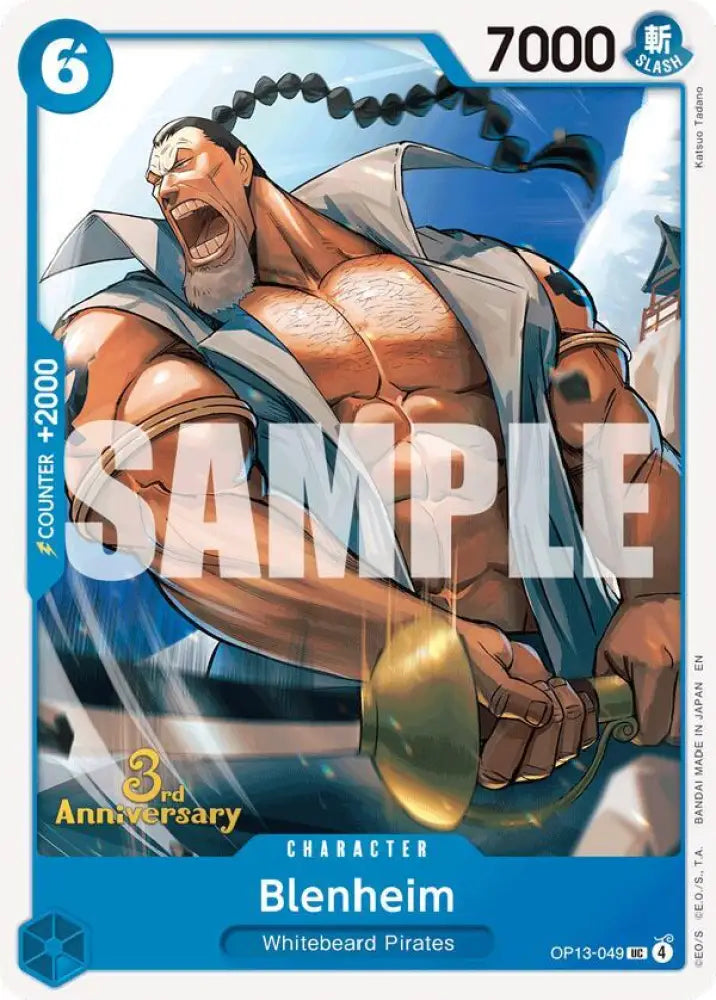 Blenheim (OP13-049) [Carrying On His Will: 3rd Anniversary Tournament Cards]