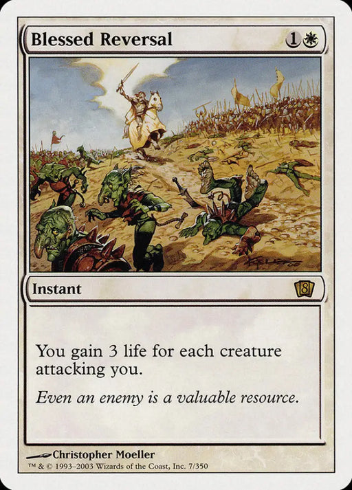 Blessed Reversal (7) [Eighth Edition] - MTG Single