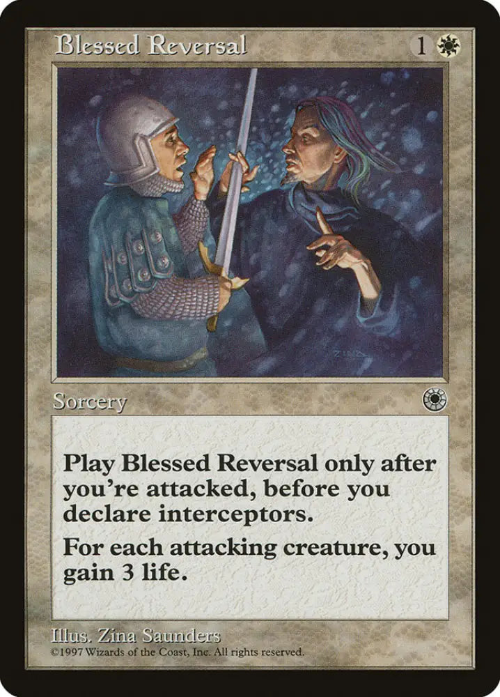 Blessed Reversal [Portal] - MTG Single