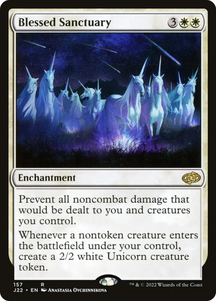 Blessed Sanctuary [Jumpstart 2022] - MTG Single