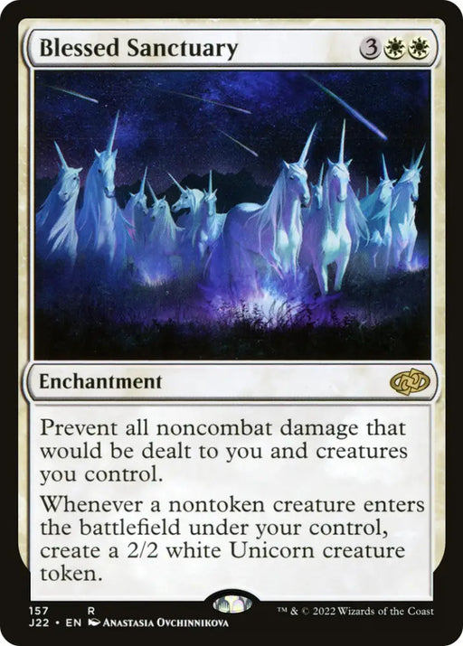 Blessed Sanctuary [Jumpstart 2022] - MTG Single
