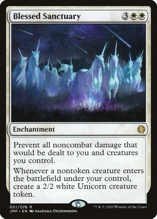 Blessed Sanctuary [Jumpstart] - MTG Single