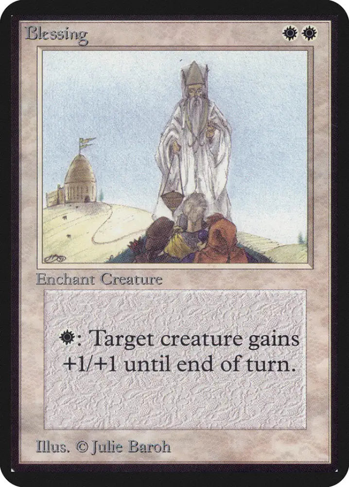 Blessing [Alpha Edition] - MTG Single