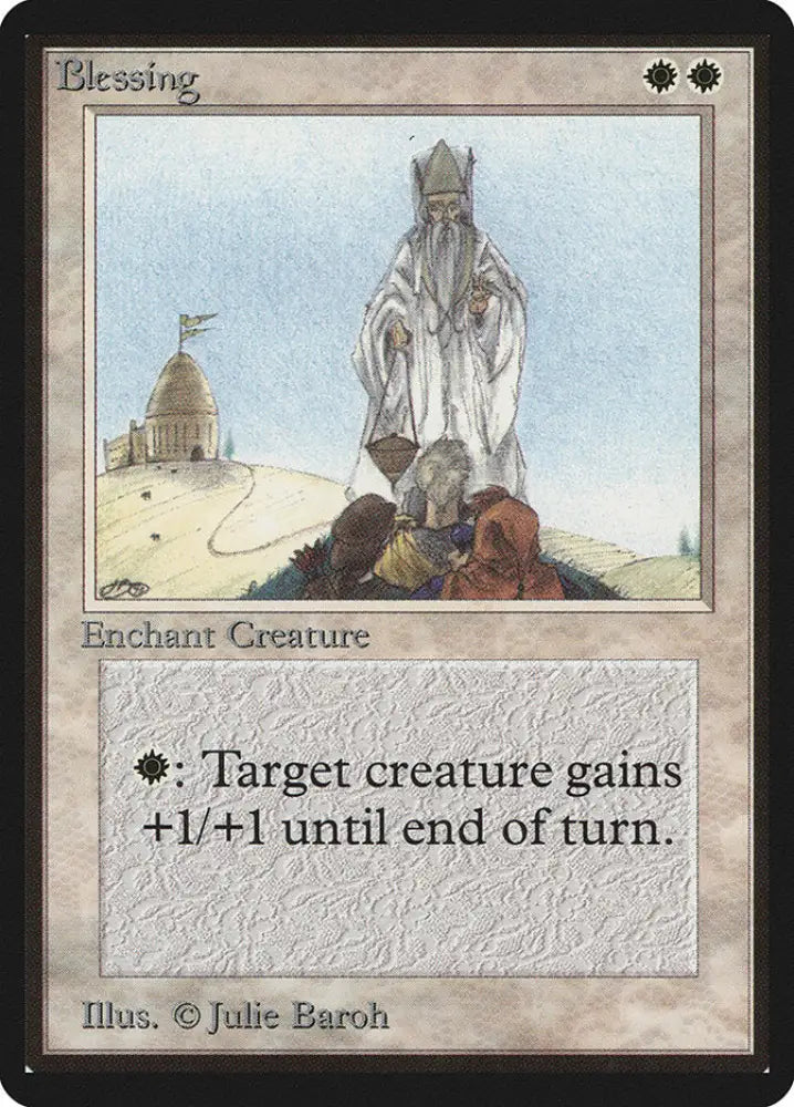 Blessing [Beta Edition] - MTG Single