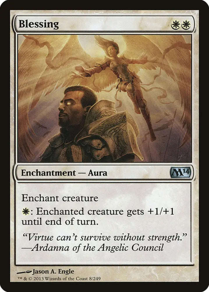 Blessing [Magic 2014] - MTG Single