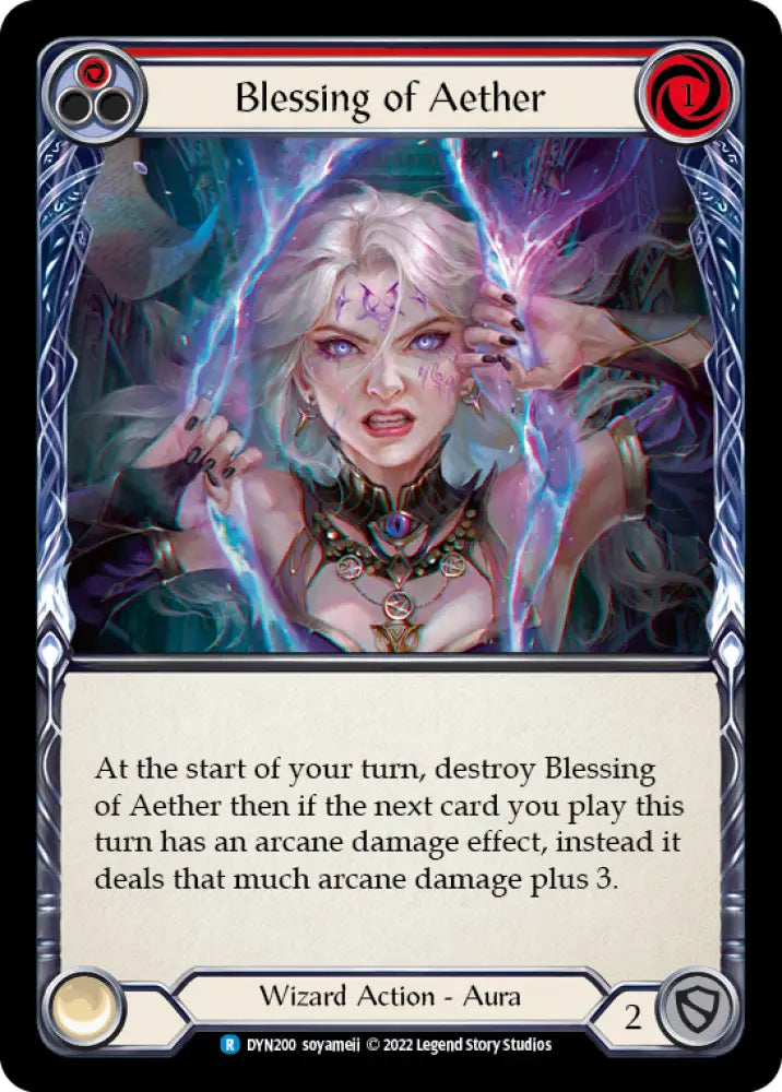 Blessing of Aether (Red) [Dynasty] - Flesh And Blood Single