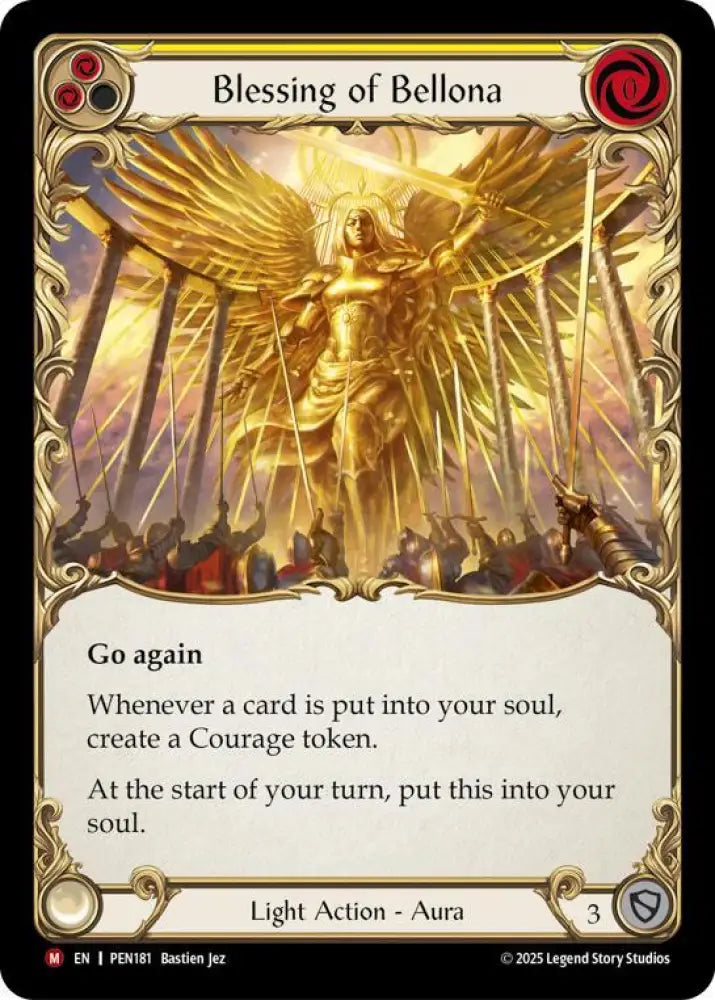 Blessing Of Bellona (Yellow) (PEN181) [Compendium of Rathe]