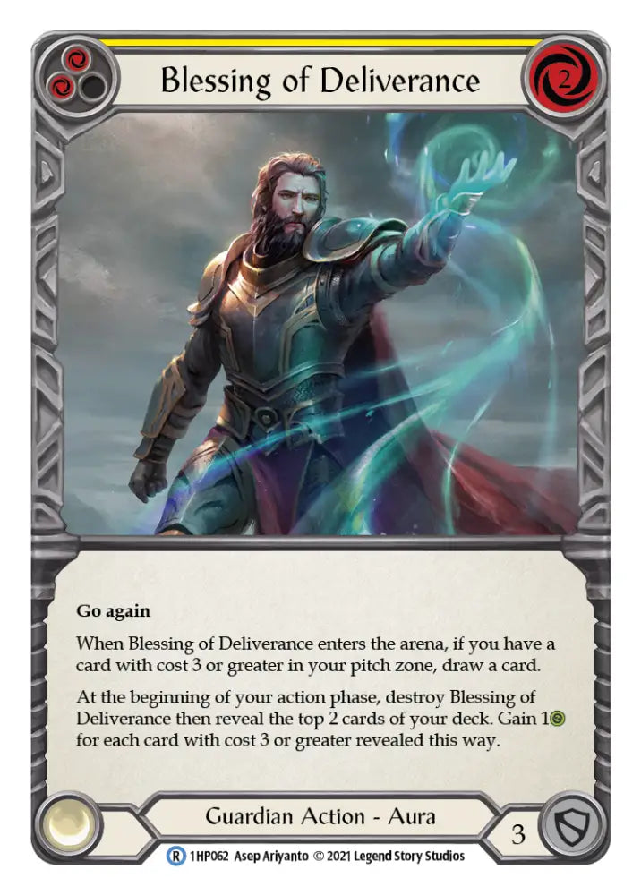 Blessing of Deliverance (Yellow) [1HP062] (History Pack 1) - Flesh And Blood Single