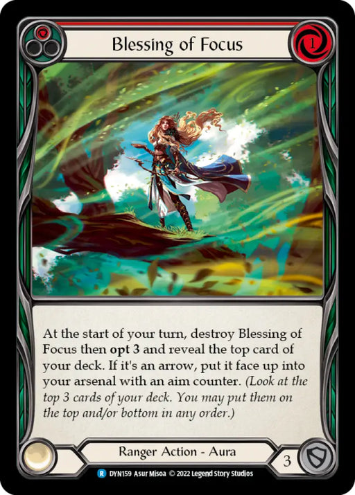 Blessing of Focus (Red) [Dynasty] - Flesh And Blood Single