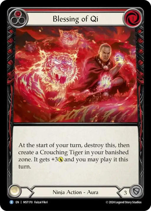 Blessing of Qi (Red) [Part the Mistveil] - Flesh And Blood Single
