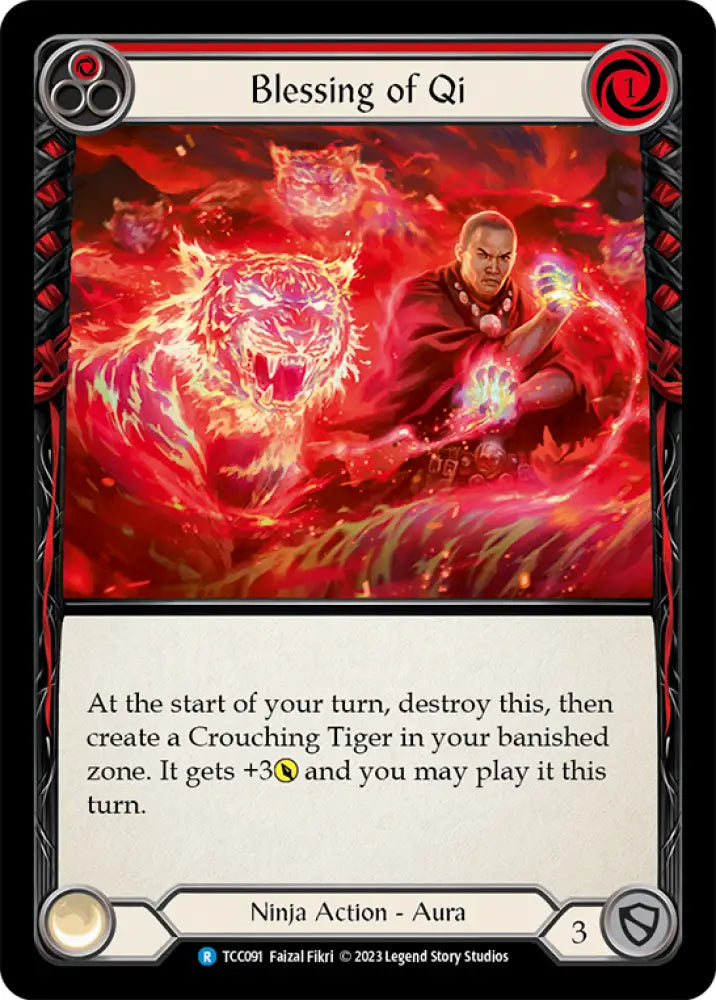 Blessing of Qi (Red) [Round the Table: TCC x LSS] - Flesh And Blood Single