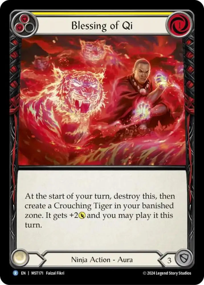 Blessing of Qi (Yellow) [Part the Mistveil] - Flesh And Blood Single