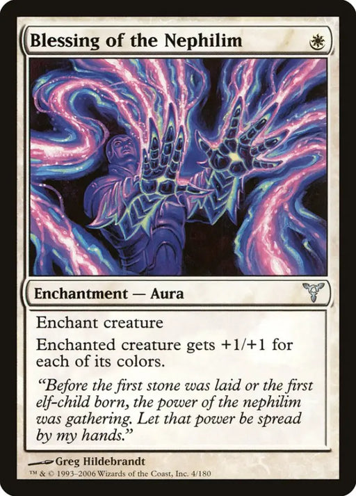 Blessing of the Nephilim [Dissension] - MTG Single