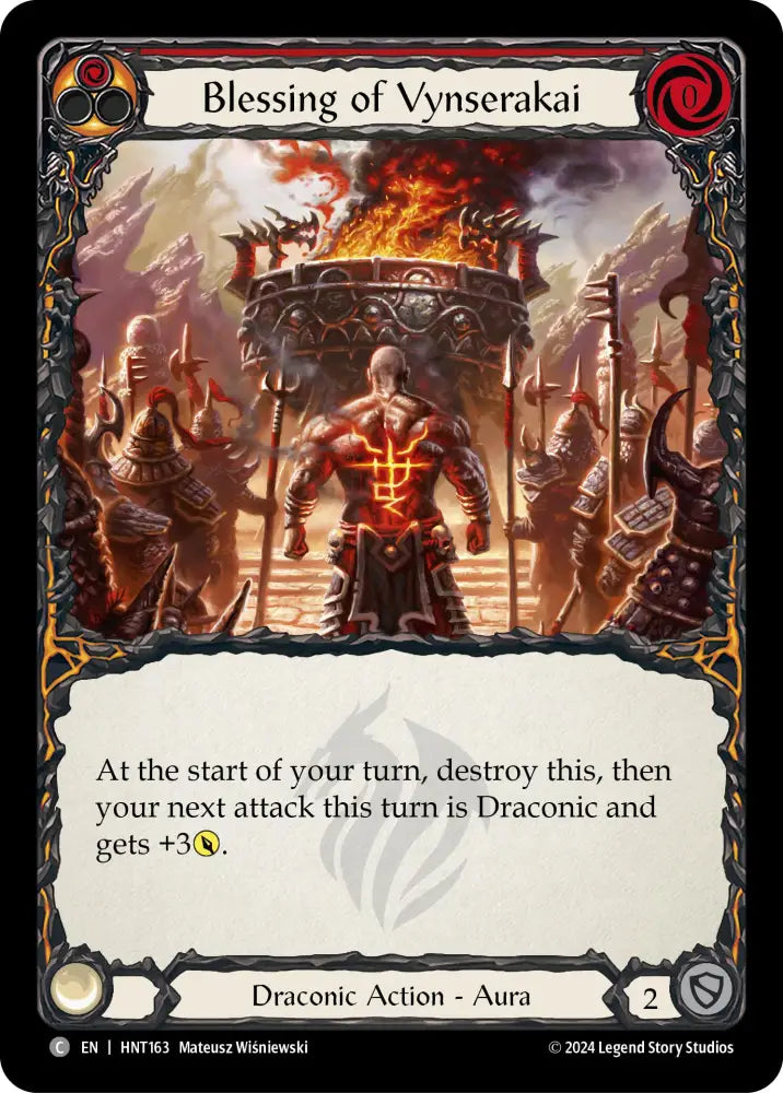 Blessing of Vynserakai (Red) [The Hunted] - Flesh And Blood Single