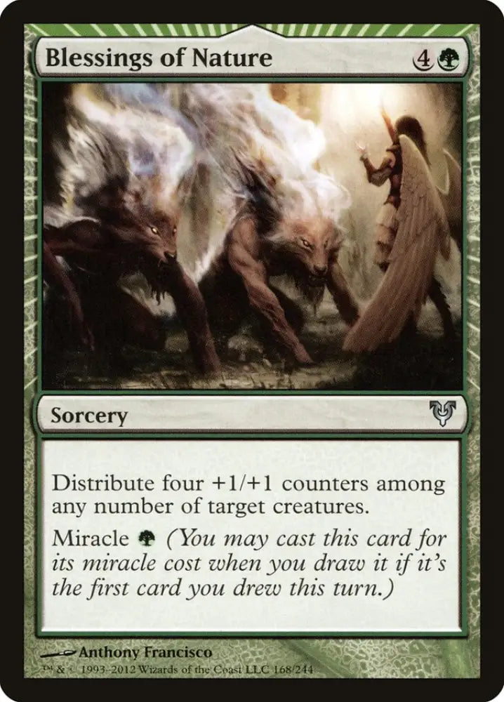 Blessings of Nature [Avacyn Restored] - MTG Single