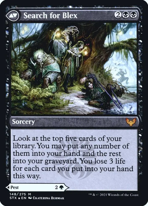 Blex, Vexing Pest (148) [Prerelease Cards] Reverse