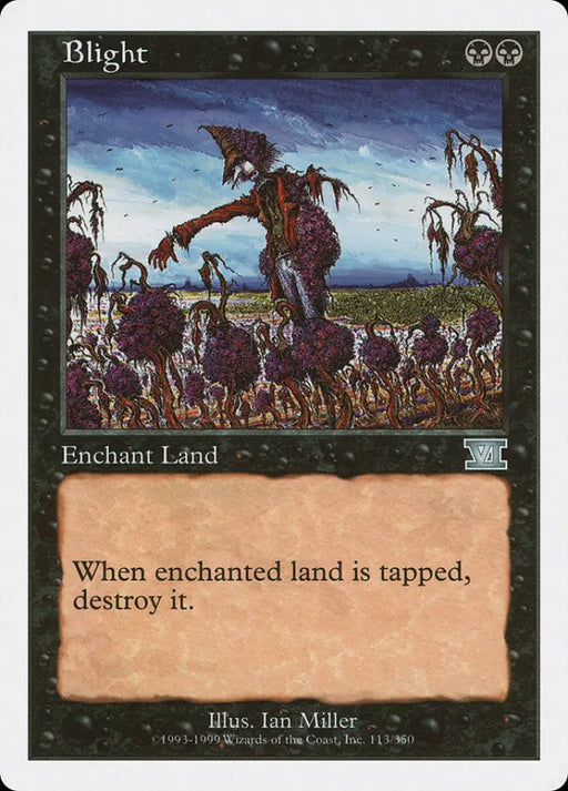 Blight [Classic Sixth Edition] - MTG Single