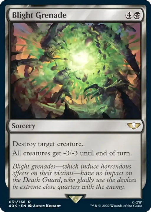 Blight Grenade [Warhammer 40,000] - MTG Single