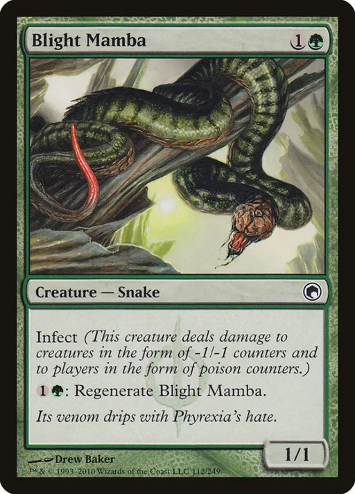 Blight Mamba [Scars of Mirrodin] - MTG Single