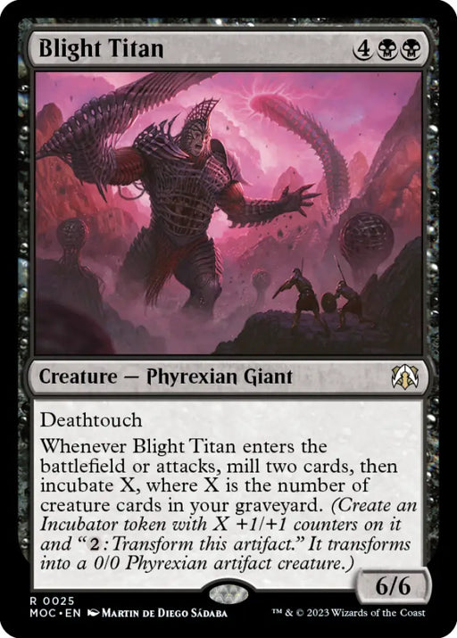 Blight Titan [March of the Machine Commander] - MTG Single