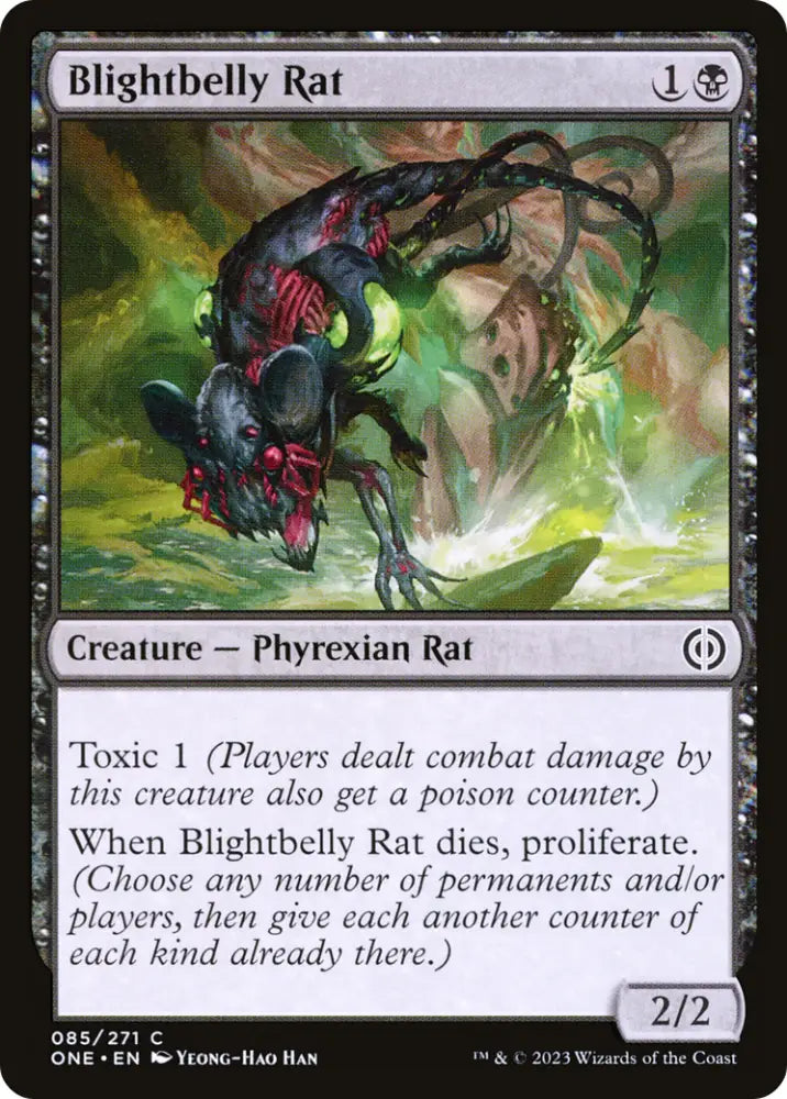 Blightbelly Rat [Phyrexia: All Will Be One] - MTG Single