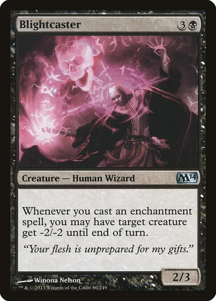 Blightcaster [Magic 2014] - MTG Single