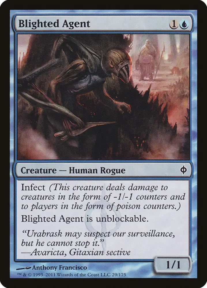 Blighted Agent [New Phyrexia] - MTG Single