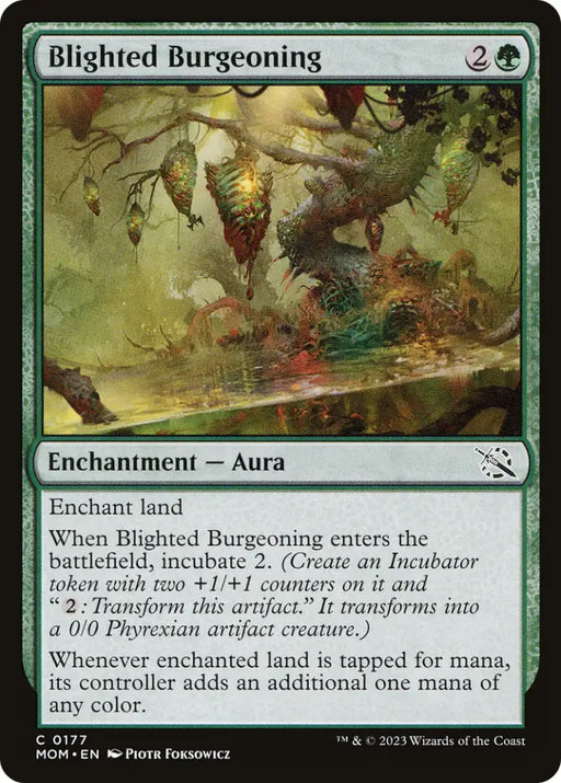 Blighted Burgeoning [March of the Machine] - MTG Single