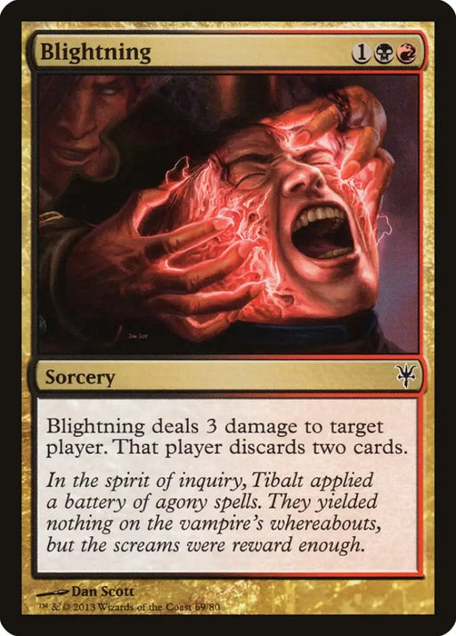 Blightning [Duel Decks: Sorin vs. Tibalt] - MTG Single
