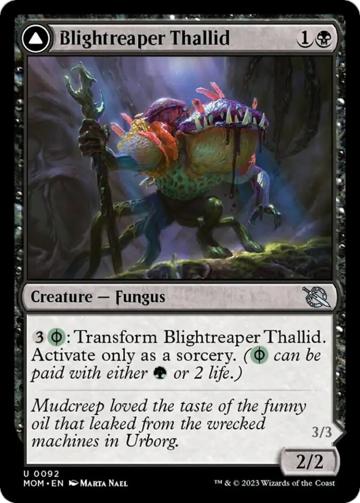 Blightreaper Thallid // Blightsower Thallid [March of the Machine] - MTG Single