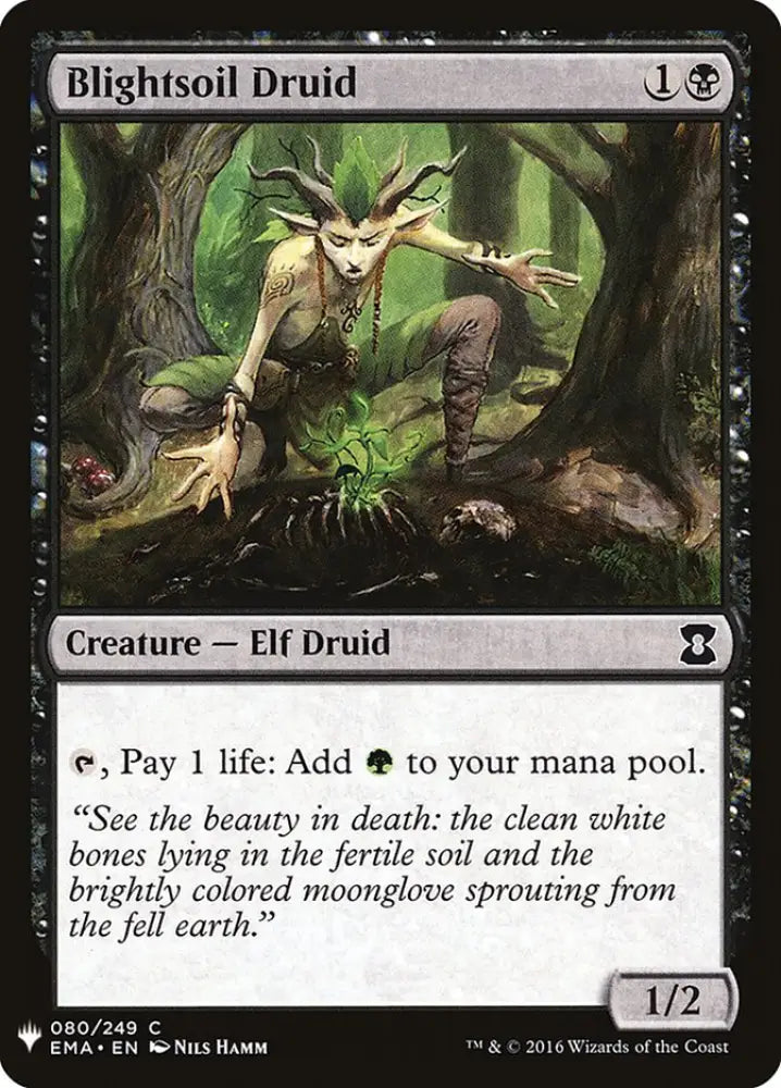 Blightsoil Druid [Mystery Booster] - MTG Single