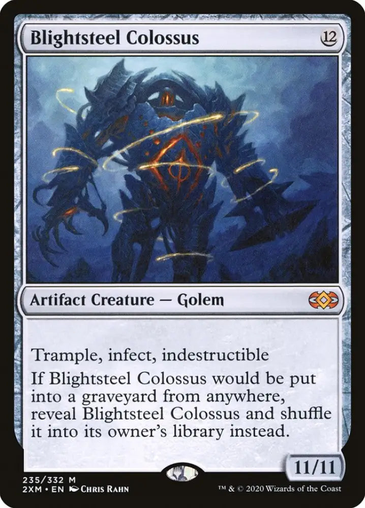Blightsteel Colossus [Double Masters] - MTG Single