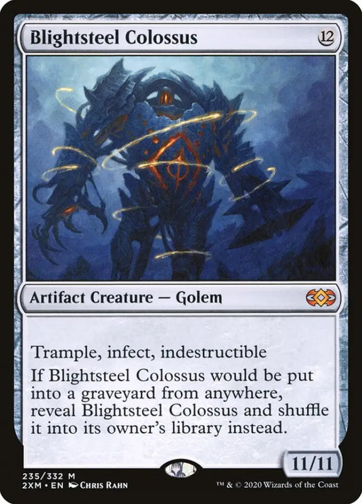 Blightsteel Colossus [Double Masters] - MTG Single