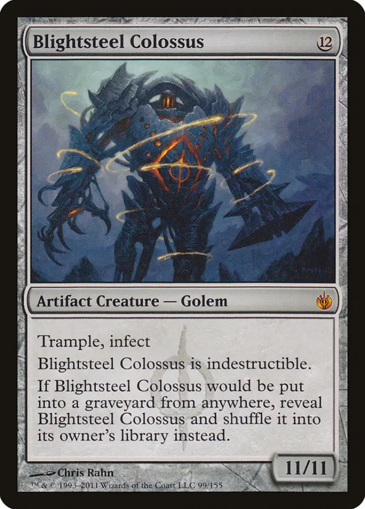 Blightsteel Colossus [Mirrodin Besieged] - MTG Single
