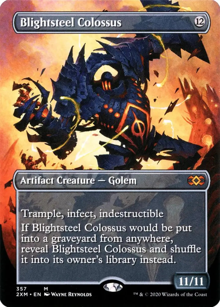Blightsteel Colossus (Toppers) [Double Masters] - MTG Single