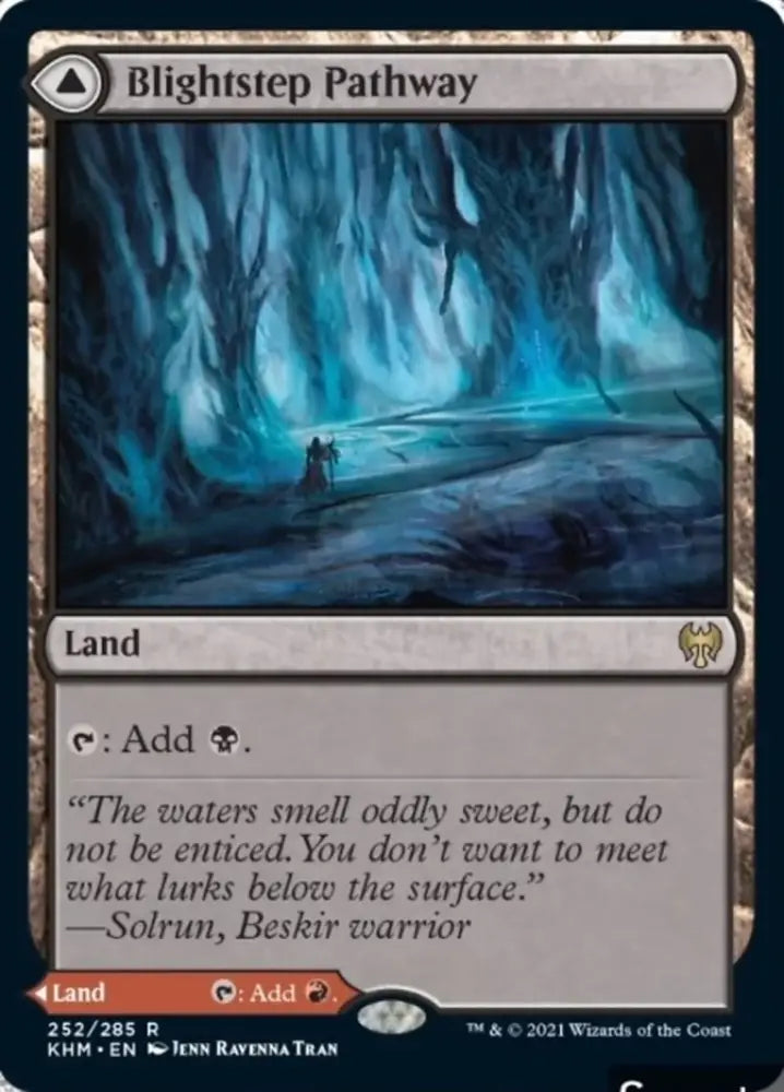 Blightstep Pathway // Searstep Pathway [Kaldheim] - MTG Single
