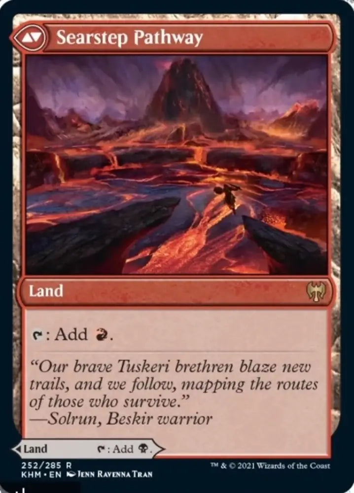Blightstep Pathway // Searstep Pathway [Kaldheim] - MTG Single