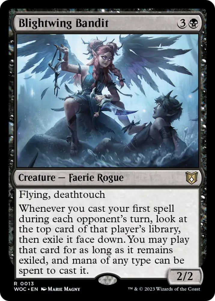 Blightwing Bandit [Wilds of Eldraine Commander] - MTG Single