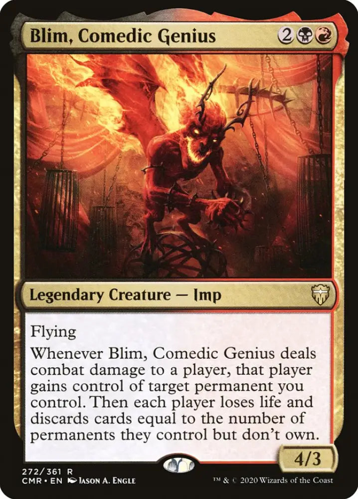 Blim Comedic Genius [Commander Legends] - MTG Single