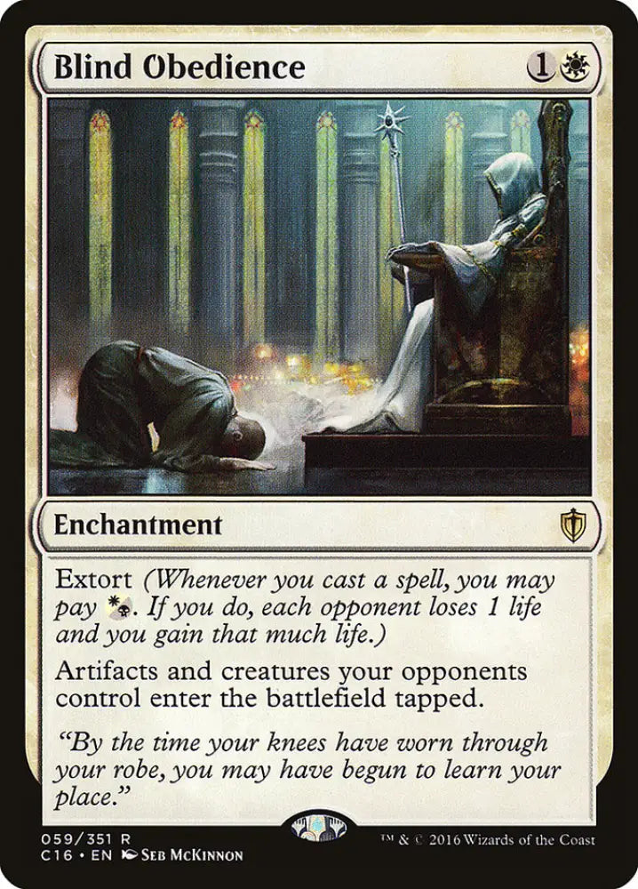 Blind Obedience [Commander 2016] - MTG Single