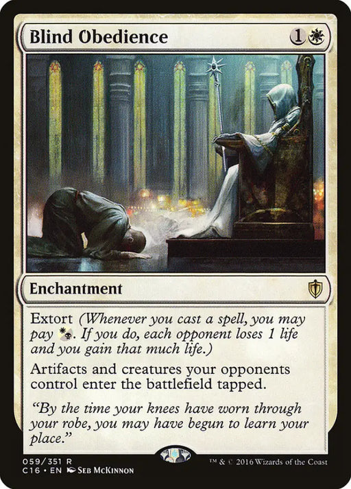 Blind Obedience [Commander 2016] - MTG Single