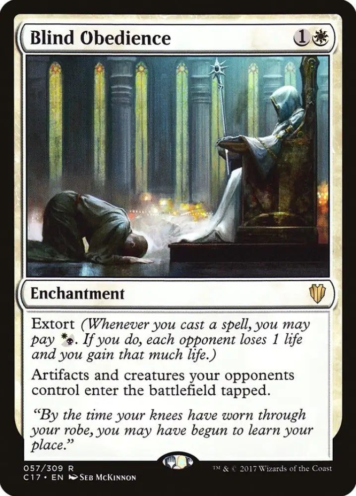 Blind Obedience [Commander 2017] - MTG Single