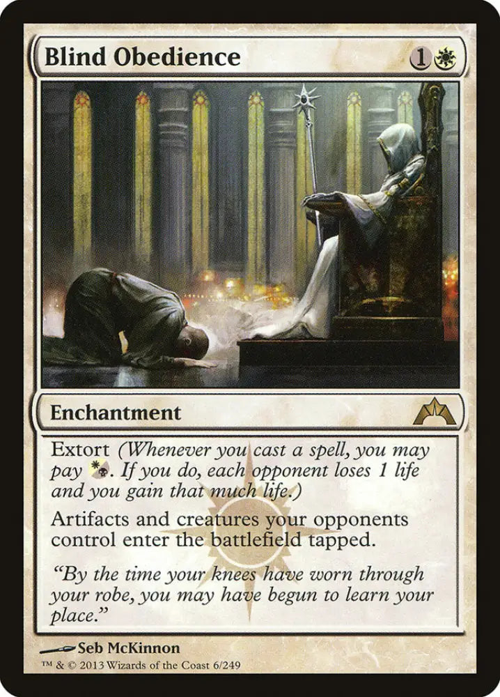Blind Obedience [Gatecrash] - MTG Single