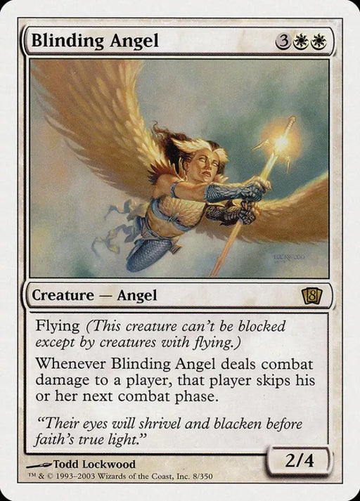 Blinding Angel [Eighth Edition] - MTG Single